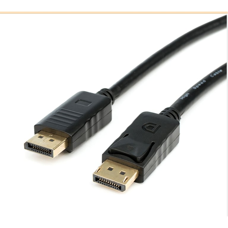 Кабель мультимедійний DisplayPort M to DisplayPort M 5.0m 8K/4K black Atcom (50121) - фото 2