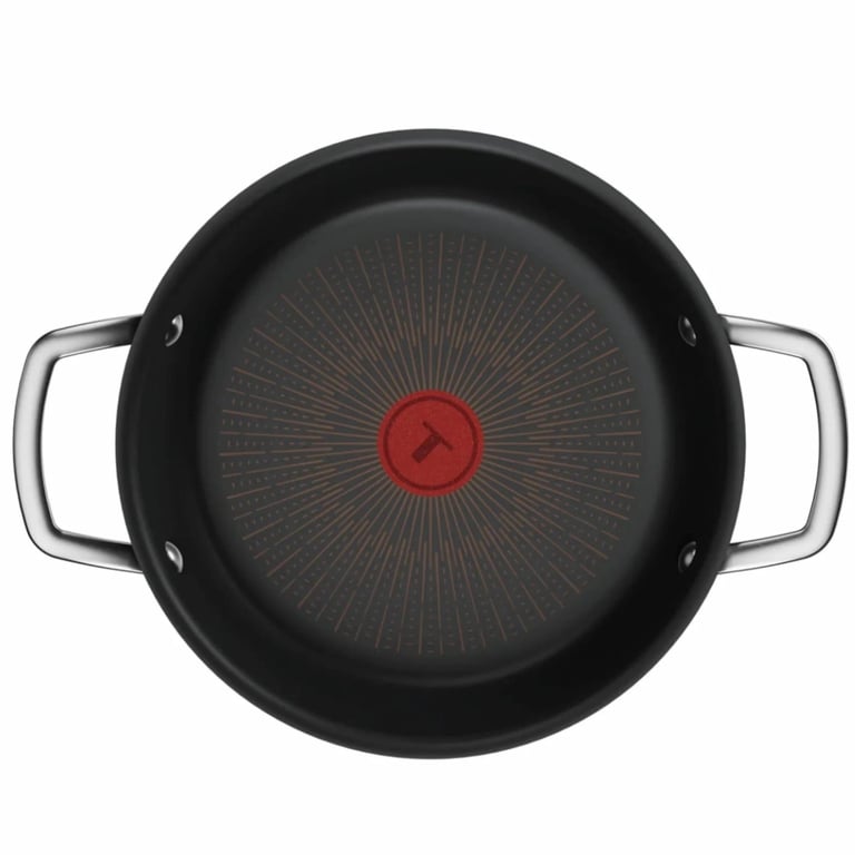 Сотейник Tefal Excellence+ з кришкою 24см чорний (G3308802) - фото 3