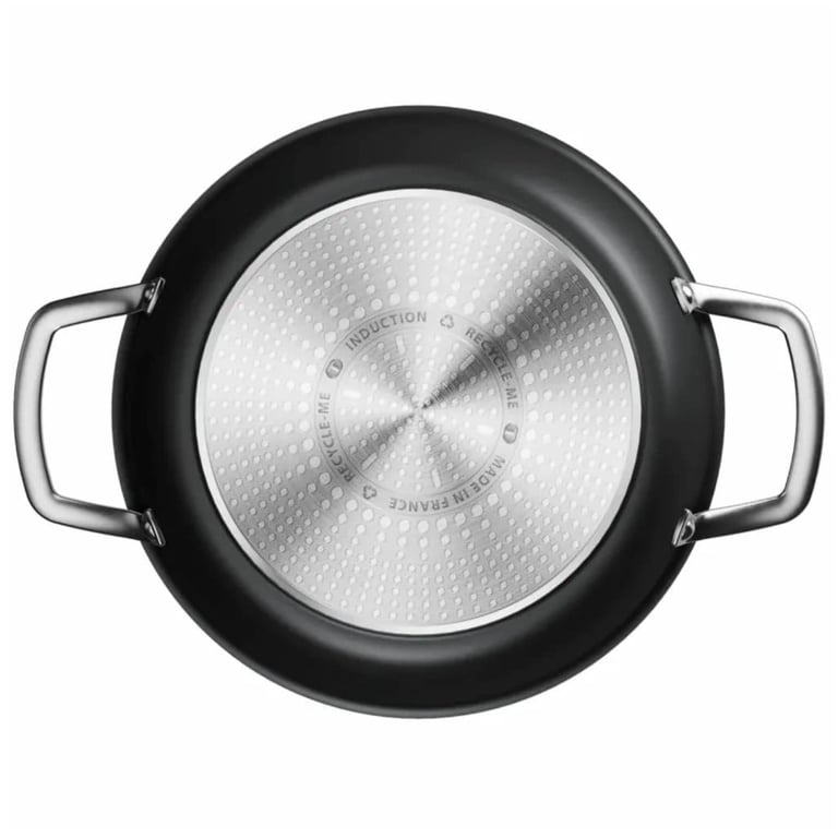 Сотейник Tefal Excellence+ з кришкою 24см чорний (G3308802) - фото 4