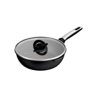 Сковорода Tefal Excellence Fusion з кришкою 24см чорний (G3388402) - фото 1