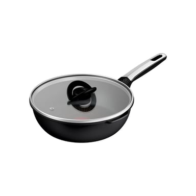 Сковорода Tefal Excellence Fusion з кришкою 24см чорний (G3388402) - фото 1