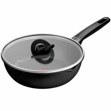 Сковорода Tefal Expertise з кришкою 24см чорний (G3218402) - фото 1