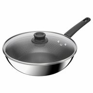 Сковорода Tefal ВОК Emotion+ Power з кришкою 28см (E3411655) - фото 1