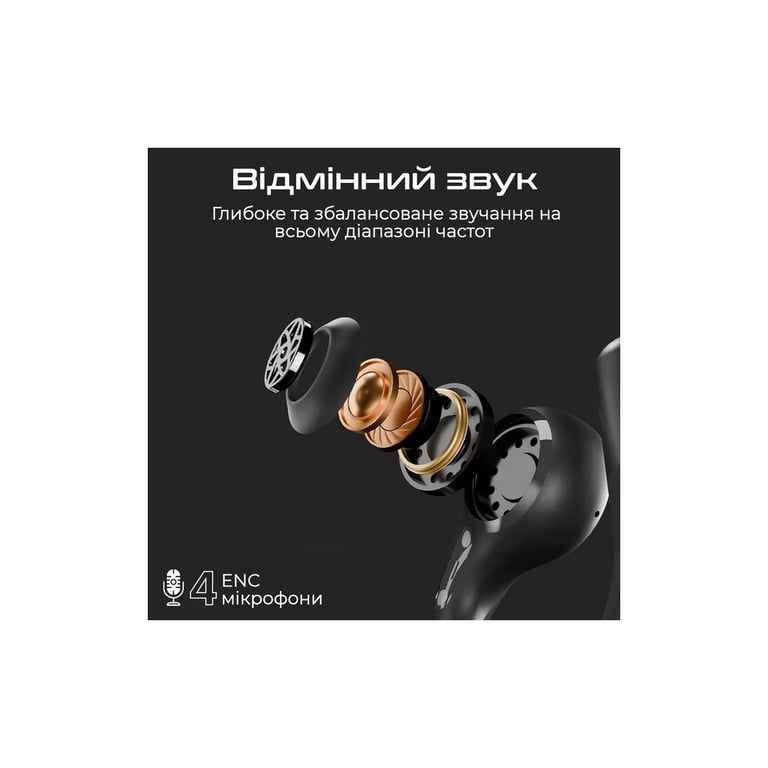Навушники HiFuture VibeMate Black (vibemate.black) - фото 5