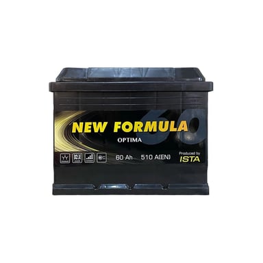 Акумулятор автомобільний NEW FORMULA Optima 60Ah (+/-) (510EN) (5601103252) - фото 1