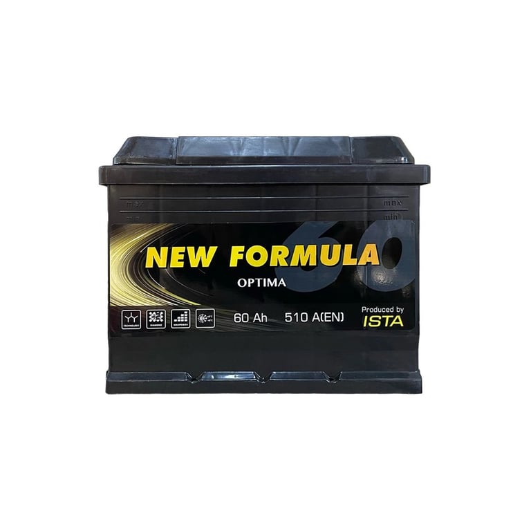 Акумулятор автомобільний NEW FORMULA Optima 60Ah (+/-) (510EN) (5601103252)