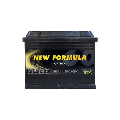 Акумулятор автомобільний NEW FORMULA Optima 60Ah Ев (-/+) (510EN) (5601104251) - фото 1