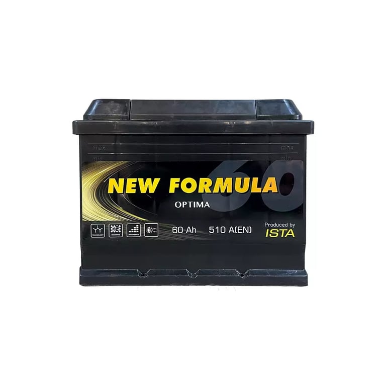 Акумулятор автомобільний NEW FORMULA Optima 60Ah Ев (-/+) (510EN) (5601104251) - фото 1
