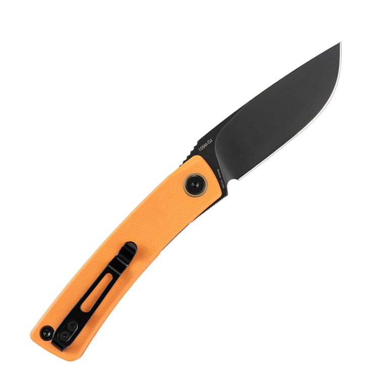 Ніж SRM Air, Orange G10, Black Stonewash (105M-GJ) - фото 3