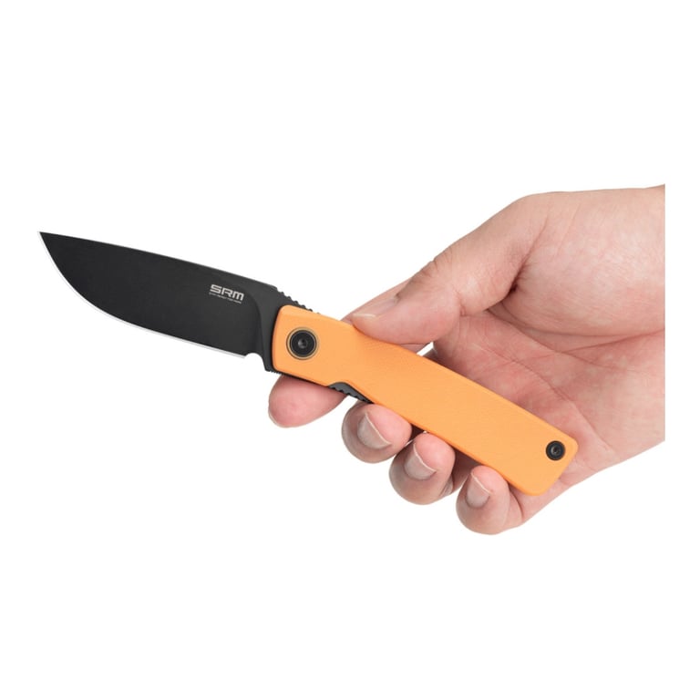 Ніж SRM Air, Orange G10, Black Stonewash (105M-GJ) - фото 9