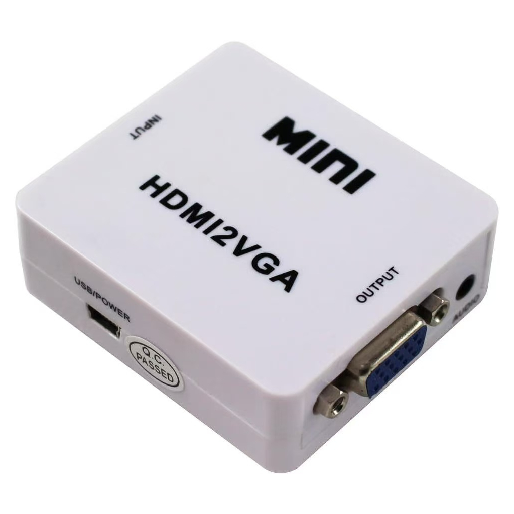 Конвертор HDMI to VGA without power adapter Atcom (25275) - фото 1 Конвертор HDMI to VGA without power adapter Atcom (25275) - фото 1