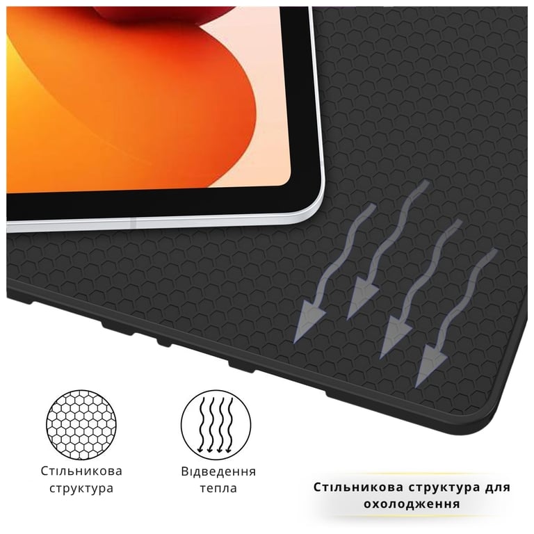 Чохол до планшета BeCover Flexible TPU Mate Xiaomi Redmi Pad 2 Pro 12.1" Don't Touch (715611) - фото 7