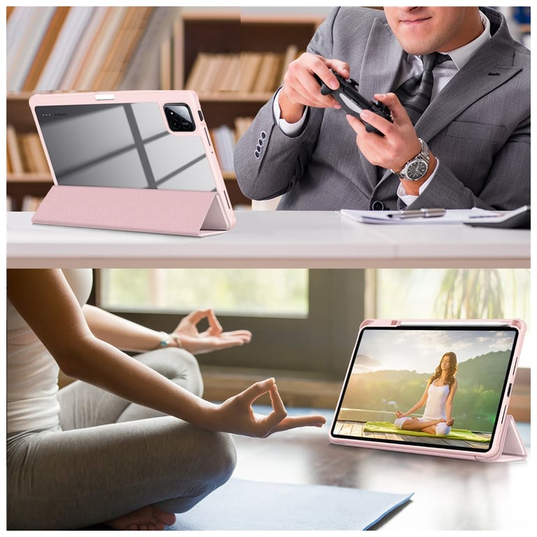 Чохол до планшета BeCover Soft Edge TPU Xiaomi Pad 7 / 7 Pro 11.2" Pink (715544) - фото 8