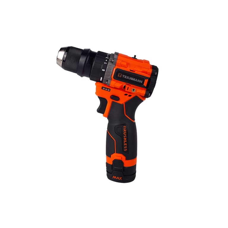 Шуруповерт Tekhmann TCD-12/2 DFR Li BL Li-Ion 12V, 2x2Ah, кейс (854938) - фото 3