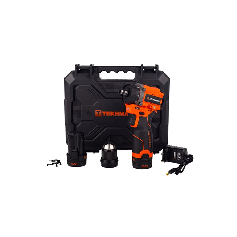 Шуруповерт Tekhmann TCD-12/2 DFR Li BL Li-Ion 12V, 2x2Ah, кейс (854938) - фото 7