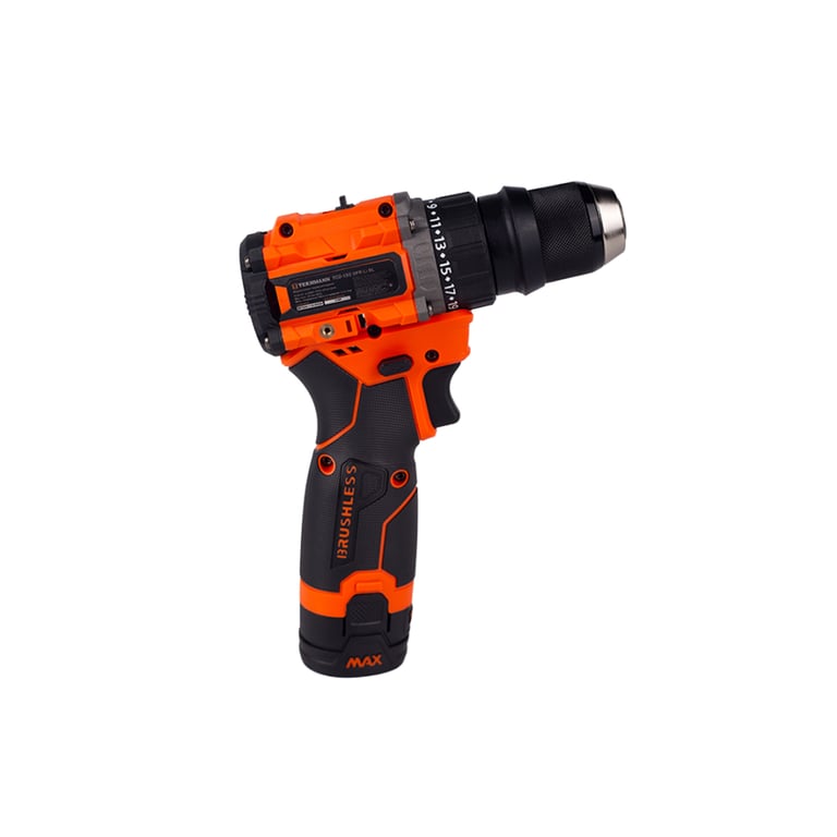 Шуруповерт Tekhmann TCD-12/2 DFR Li BL Li-Ion 12V, 2x2Ah, кейс (854938) - фото 9