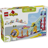 Конструктор LEGO DUPLO 3 в 1 Цікаві гірки та трампліни з автомобілями (10478) - фото 1