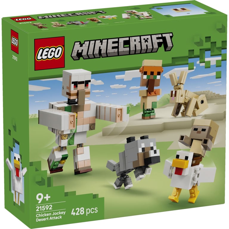 Конструктор LEGO Minecraft Курячий Жокей: атака в пустелі (21592) - фото 1