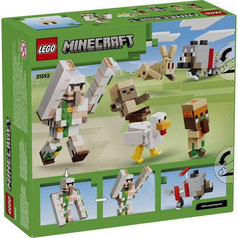 Конструктор LEGO Minecraft Курячий Жокей: атака в пустелі (21592) - фото 8