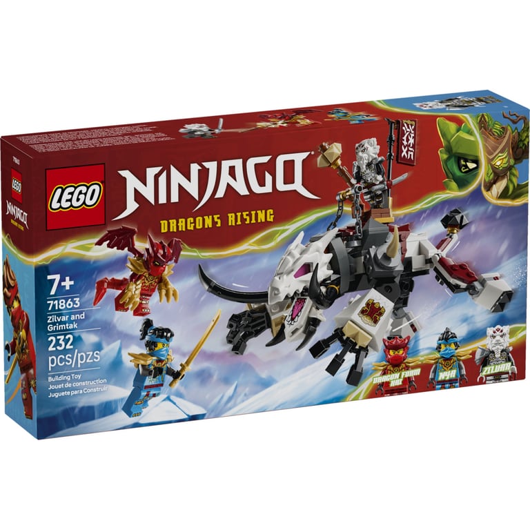 Конструктор LEGO NINJAGO Зільвар і дракон Гримтак (71863) - фото 1
