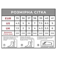 Кросівки Humtto жіночі трекінгові Montana ультралегкі чорні/помаранчеві 39 (HT110396B-27-39) - фото 6
