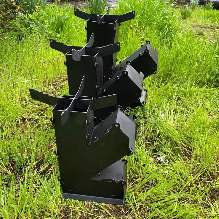 Турбопіч Metalzavod 25х10х36см 3мм середня (TBP-3M) - фото 8