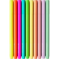 Фломастери Faber-Castell Grip felt-tip pen neon + pastel, тригранні пастельні + неонові, 10 кольорів (30746) - фото 3