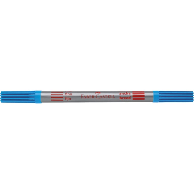 Фломастери Faber-Castell двосторонні Double-ended Fibre tip, 40 кольорів (32421) - фото 4