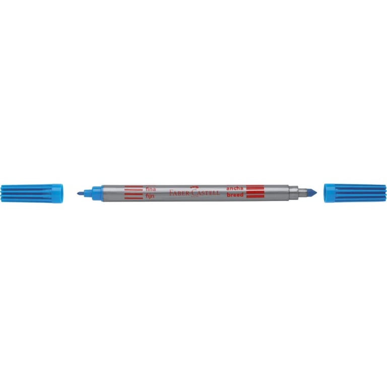 Фломастери Faber-Castell двосторонні Double-ended Fibre tip, 40 кольорів (32421) - фото 5