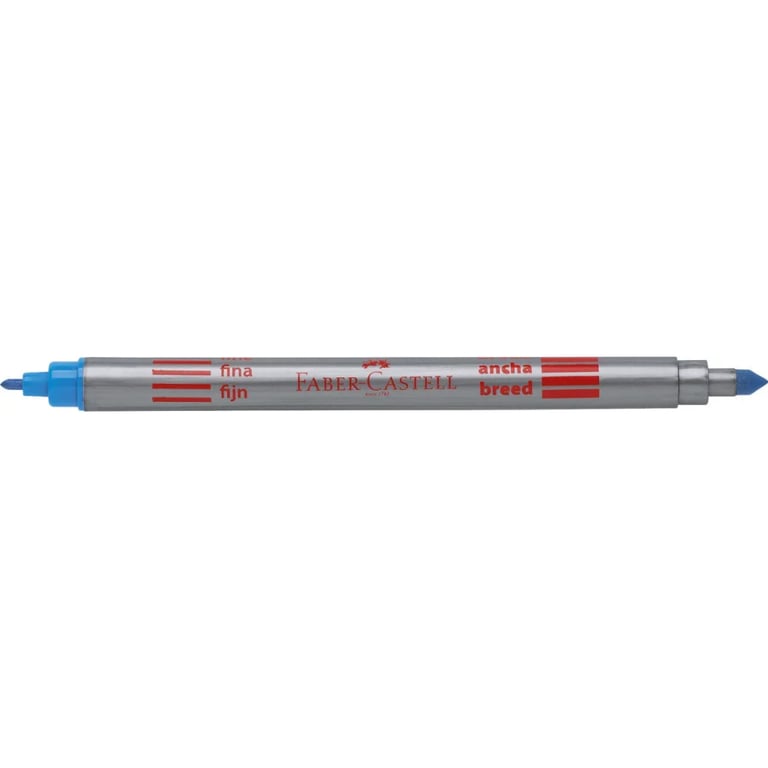 Фломастери Faber-Castell двосторонні Double-ended Fibre tip, 40 кольорів (32421) - фото 6