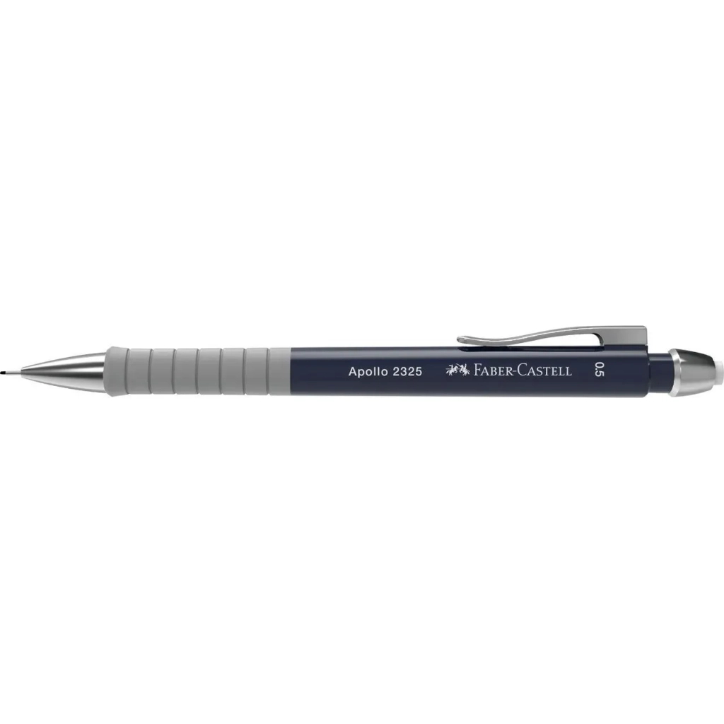 Олівець механічний Faber-Castell Apollo Dark Blue, корпус темно-синій (0,5 мм) (29168) - фото 2 Олівець механічний Faber-Castell Apollo Dark Blue, корпус темно-синій (0,5 мм) (29168) - фото 2
