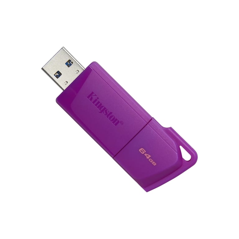 USB флеш накопичувач Kingston 64GB DataTraveler Exodia M Purple USB 3.2 Gen 1 (KC-U2L64-7LP) - фото 2