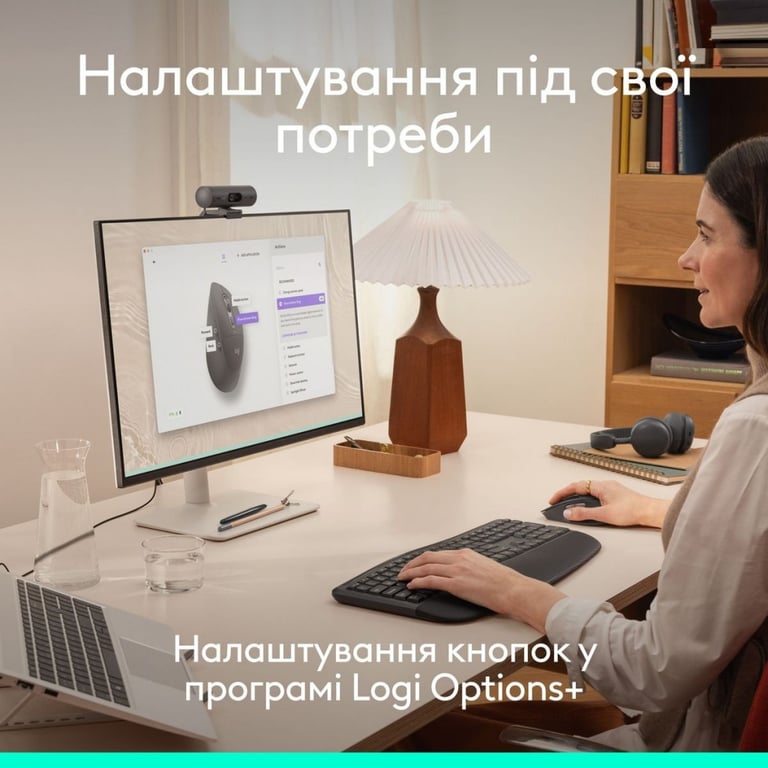 Мишка Logitech Signature Comfort Plus M850L Wireless/Bluetooth/USB-C for Business Graphite (910-007704) - фото 5