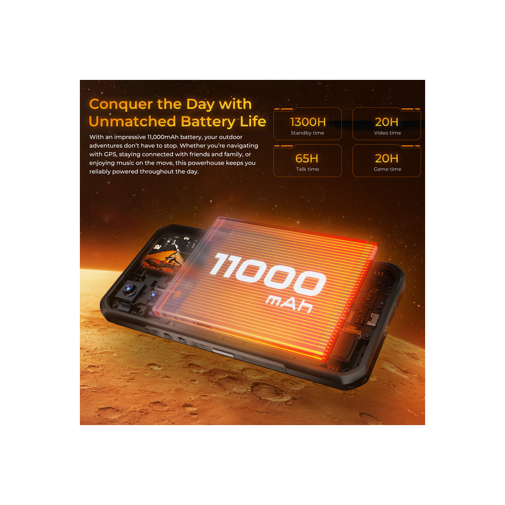 Мобільний телефон OUKITEL WP66 12/512GB Gray (6941749856883) - фото 7 Мобільний телефон OUKITEL WP66 12/512GB Gray (6941749856883) - фото 7