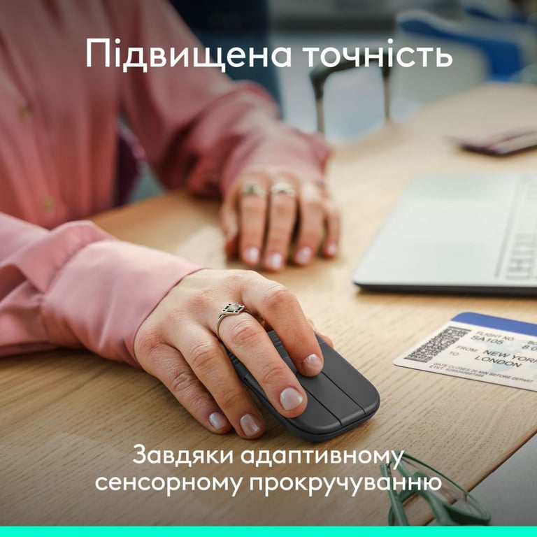 Мишка Logitech Mobi Fold Bluetooth Graphite (910-007604) - фото 6