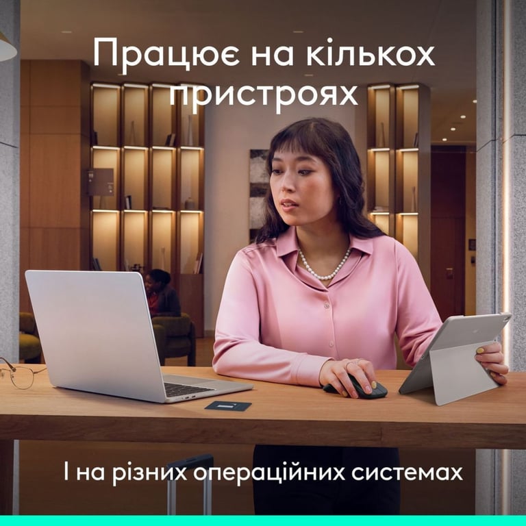 Мишка Logitech Mobi Fold Bluetooth Graphite (910-007604) - фото 7