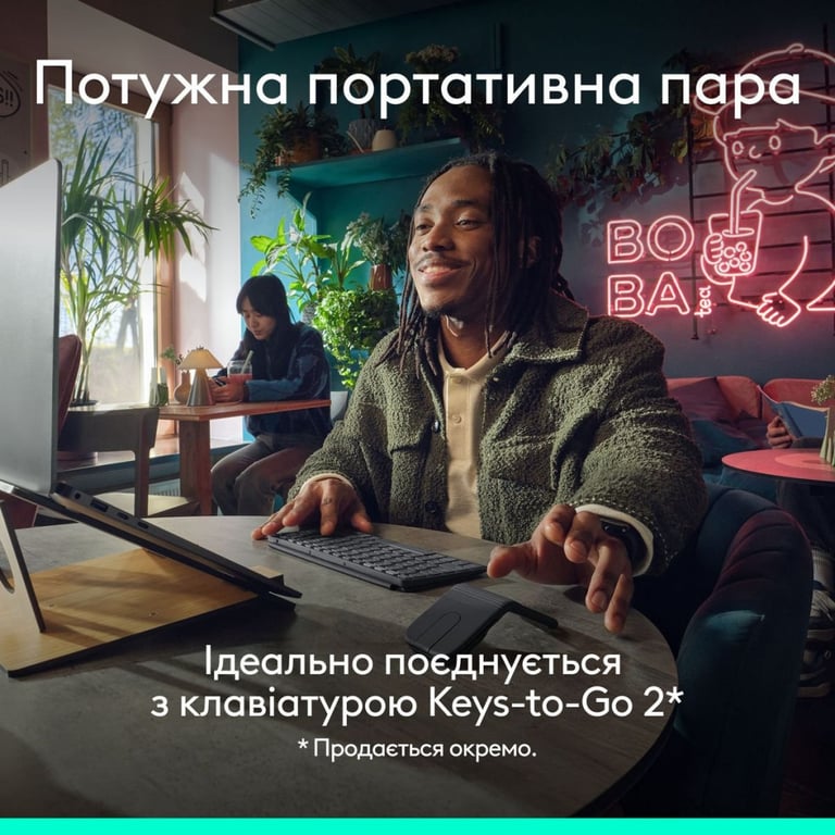 Мишка Logitech Mobi Fold Bluetooth Graphite (910-007604) - фото 9