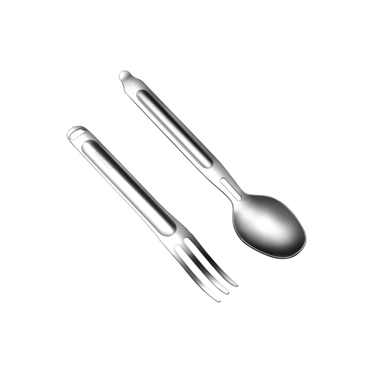 Набір туристичного посуду NexTool Portable Stainless Steel Tableware, нержавіюча сталь (NE20133) - фото 5