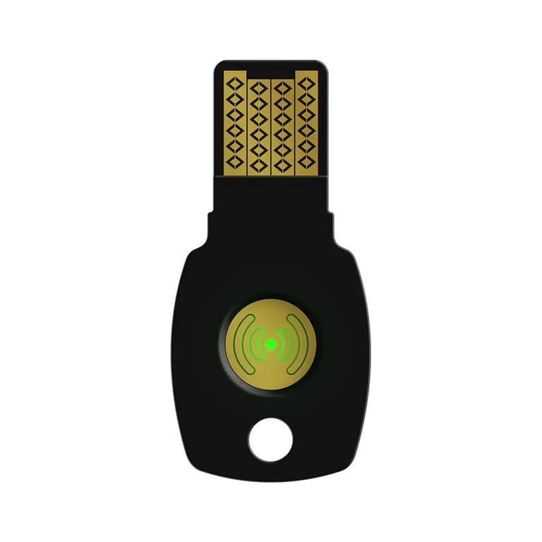 Апаратний ключ безпеки Feitian ePass FIDO FT-K9D U2F FIDO2 NFC USB-A K9D-NFC (FT-K9D) - фото 1