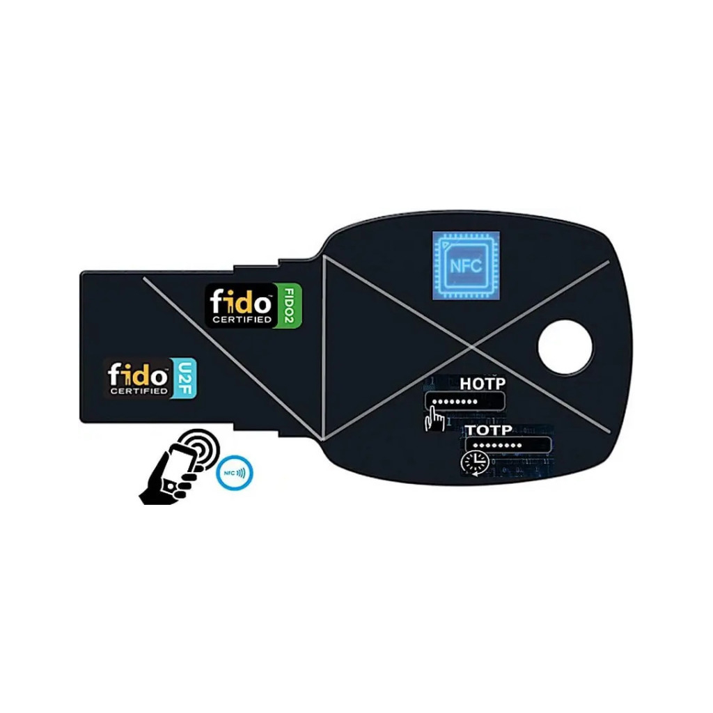 Апаратний ключ безпеки Feitian ePass FIDO FT-K9D U2F FIDO2 NFC USB-A K9D-NFC (FT-K9D) - фото 4 Апаратний ключ безпеки Feitian ePass FIDO FT-K9D U2F FIDO2 NFC USB-A K9D-NFC (FT-K9D) - фото 4