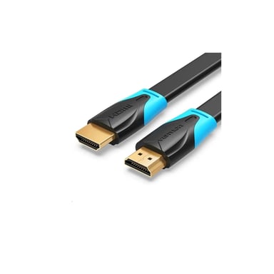 Кабель мультимедійний HDMI M to HDMI M 1.0m 4K60Hz black Vention (VAA-B02-L100) - фото 1