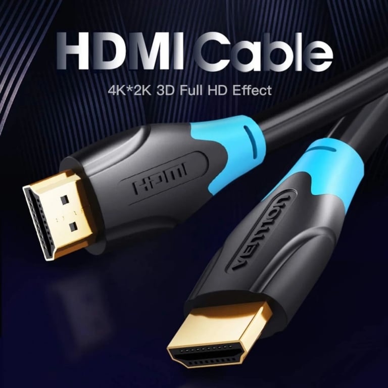 Кабель мультимедійний HDMI M to HDMI M 3.0m 4K60Hz black Vention (VAA-B02-L300) - фото 5