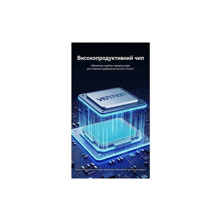 Кабель мультимедійний USB-C to HDMI M 1.5m 4K60Hz + USB-C F power gray Vention (ABLHG) - фото 10