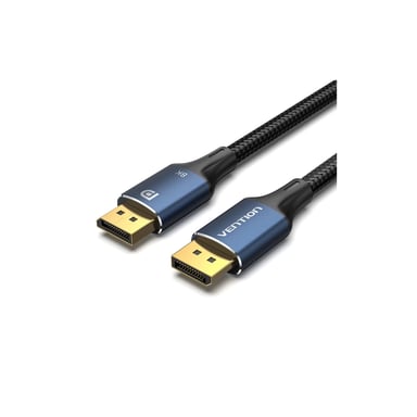 Кабель мультимедійний DisplayPort M to DisplayPort M 1.0m 8K60Hz blue Vention (HCELF) - фото 1