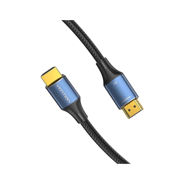 Кабель мультимедійний HDMI M to HDMI M 1.5m 16K60Hz 96Gbps gray Vention (ALVHG) - фото 2