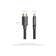 Кабель мультимедійний HDMI M to HDMI M 2.0m 4K60Hz black Vention (ALIBH) - фото 2