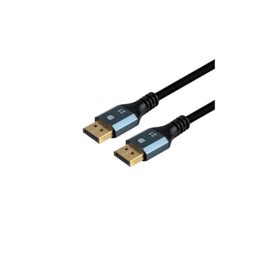 Кабель мультимедійний DisplayPort M to DisplayPort M 3.0m 16K60Hz/8K240Hz fabric gray Vention (HGCHI) - фото 1