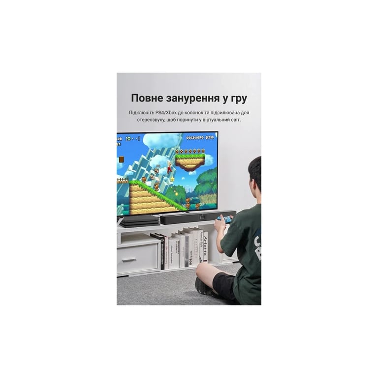 Кабель мультимедійний Optical Toslink 1.5m 5.1ch gray Vention (BAVHG) - фото 8