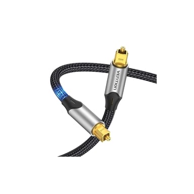 Кабель мультимедійний Optical Toslink 3.0m 5.1ch gray Vention (BAVHI) - фото 1