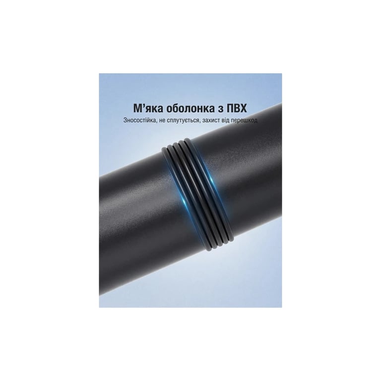 Кабель мультимедійний 1xRCA M to 1xRCA M 1.0m digital black Vention (VAB-R09-B100) - фото 10